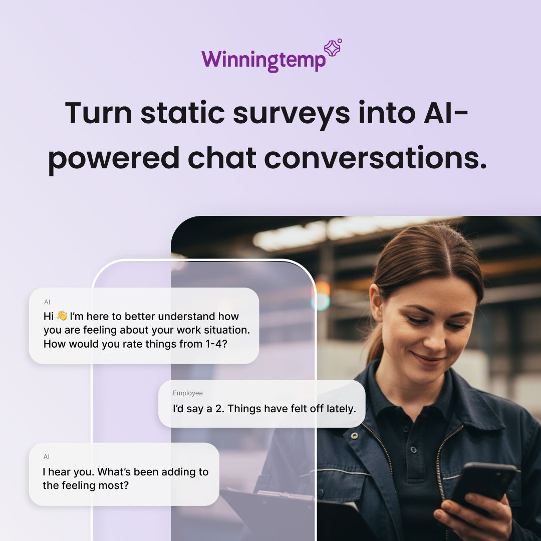See how AI Conversation turns anonymous employee feedback in