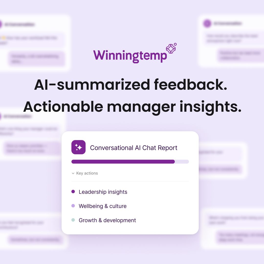 See how AI Conversation turns anonymous employee feedback in