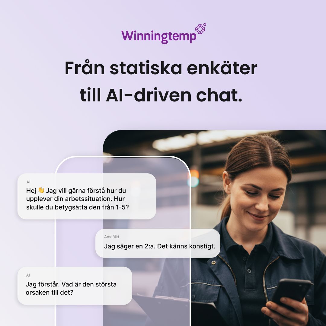 När traditionella medarbetarundersökningar inte räcker tar A